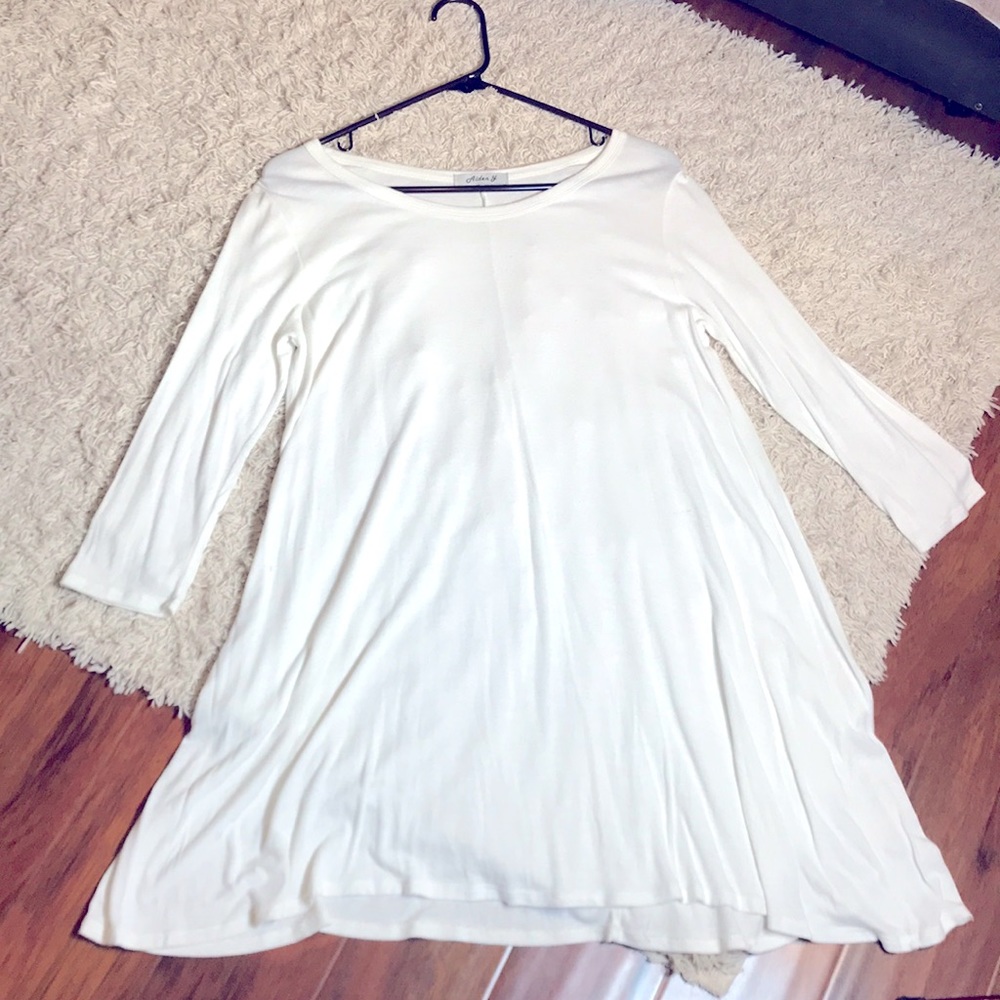 Soft White Dress